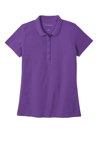 Port Authority Ladies SuperPro React Polo (Purple)