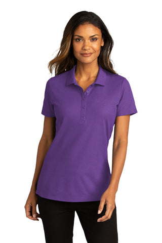 Port Authority Ladies SuperPro React Polo (Purple)