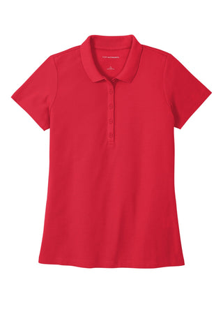 Port Authority Ladies SuperPro React Polo (Rich Red)