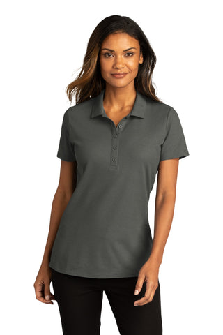 Port Authority Ladies SuperPro React Polo (Storm Grey)