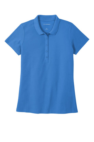 Port Authority Ladies SuperPro React Polo (Strong Blue)