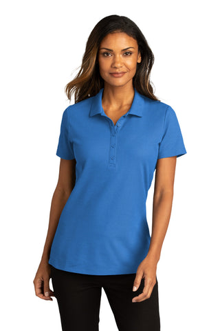 Port Authority Ladies SuperPro React Polo (Strong Blue)