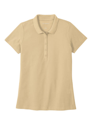 Port Authority Ladies SuperPro React Polo (Wheat)