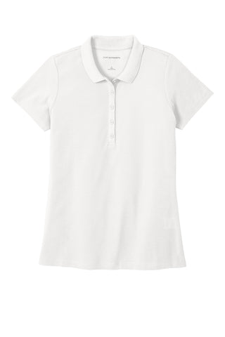 Port Authority Ladies SuperPro React Polo (White)