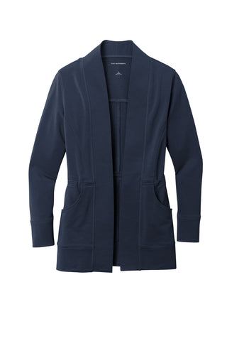 Port Authority Ladies Microterry Cardigan (River Blue Navy)