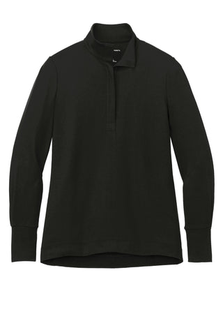 Port Authority Ladies Fairway Stretch 1/4-Zip (Deep Black)