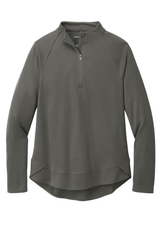 Port Authority Ladies C-FREE Cypress 1/4-Zip (Grey Steel)