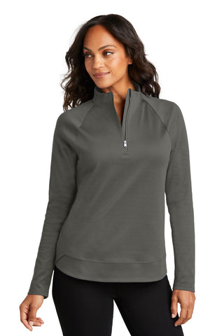 Port Authority Ladies C-FREE Cypress 1/4-Zip (Grey Steel)