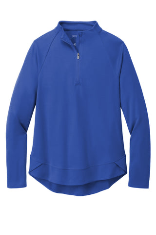 Port Authority Ladies C-FREE Cypress 1/4-Zip (True Royal)