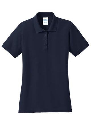 Port & Company Ladies Core Blend Pique Polo (Deep Navy)