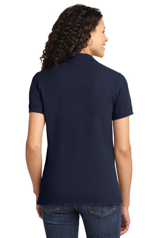 Port & Company Ladies Core Blend Pique Polo (Deep Navy)