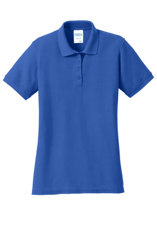 Port & Company Ladies Core Blend Pique Polo (Royal)