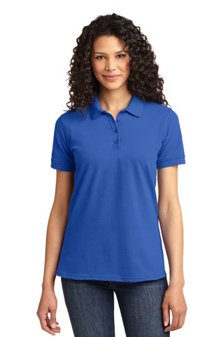 Port & Company Ladies Core Blend Pique Polo (Royal)