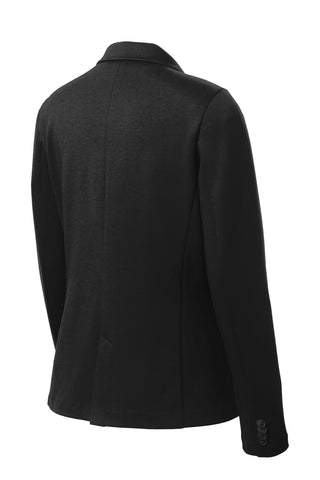 Port Authority Ladies Knit Blazer (Black)