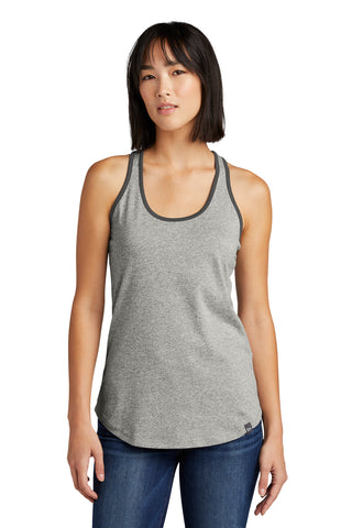 New Era Ladies Heritage Blend Racerback Tank (Light Graphite Twist/ Graphite)