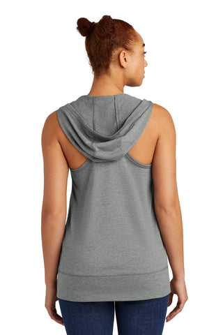 New Era Ladies Heritage Blend Hoodie Tank (Shadow Grey Heather)