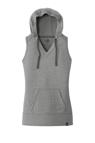 New Era Ladies Heritage Blend Hoodie Tank (Shadow Grey Heather)