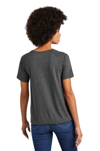 New Era Ladies Tri-Blend Performance Cinch Tee (Dark Graphite)