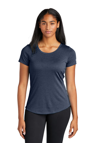 New Era Ladies Series Performance Scoop Tee (True Navy)