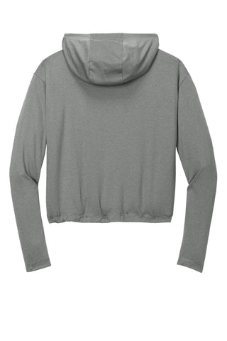 New Era Ladies Power Long Sleeve Hoodie (Shadow Grey Heather)