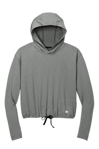 New Era Ladies Power Long Sleeve Hoodie (Shadow Grey Heather)