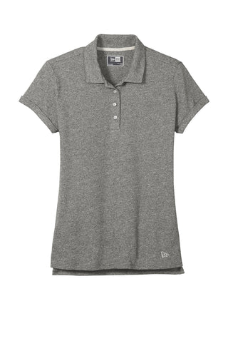 New Era Ladies Slub Twist Polo (Shadow Grey Twist)