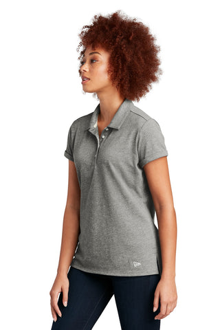 New Era Ladies Slub Twist Polo (Shadow Grey Twist)