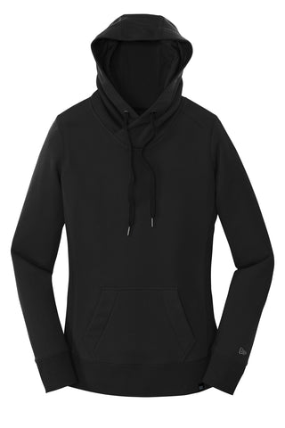 New Era Ladies French Terry Pullover Hoodie (Black)