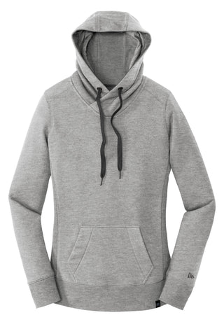 New Era Ladies French Terry Pullover Hoodie (Light Graphite Twist)