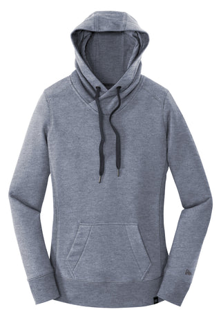 New Era Ladies French Terry Pullover Hoodie (True Navy Twist)