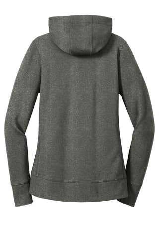 New Era Ladies French Terry Full-Zip Hoodie (Black Twist)