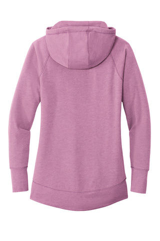 New Era Ladies Tri-Blend Fleece Pullover Hoodie (Lilac Heather)