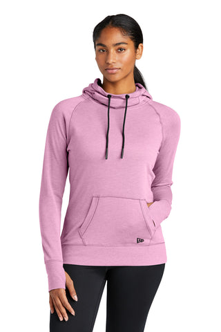 New Era Ladies Tri-Blend Fleece Pullover Hoodie (Lilac Heather)