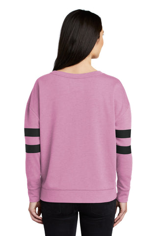 New Era Ladies Tri-Blend Fleece Varsity Crew (Lilac Heather)