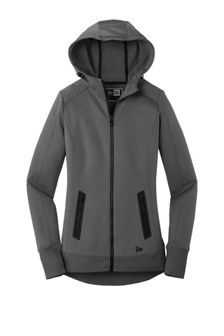 New Era Ladies Venue Fleece Full-Zip Hoodie (Graphite)