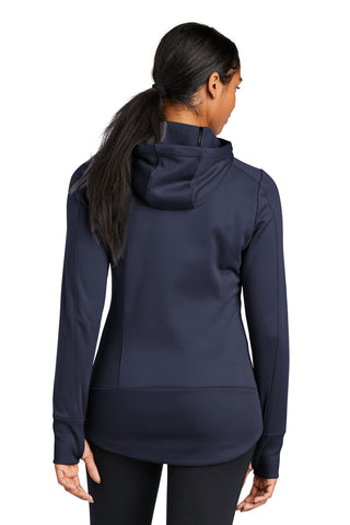 New Era Ladies Venue Fleece Full-Zip Hoodie (True Navy)