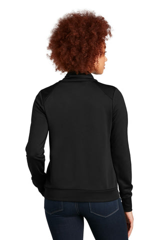 New Era Ladies Performance Terry Full-Zip Cowl (Black)