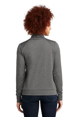 New Era Ladies Performance Terry Full-Zip Cowl (Graphite Heather)