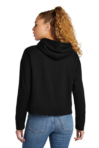 New Era Ladies Comeback Fleece Pullover Hoodie (Black)