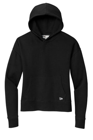 New Era Ladies Comeback Fleece Pullover Hoodie (Black)