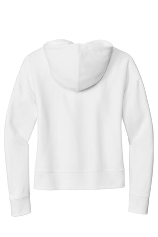 New Era Ladies Comeback Fleece Pullover Hoodie (White)