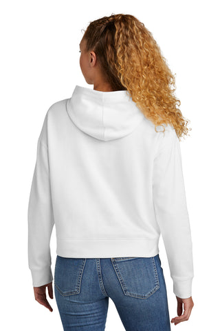 New Era Ladies Comeback Fleece Pullover Hoodie (White)