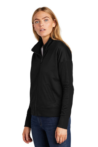 New Era Ladies Track Jacket (Black/ Black)