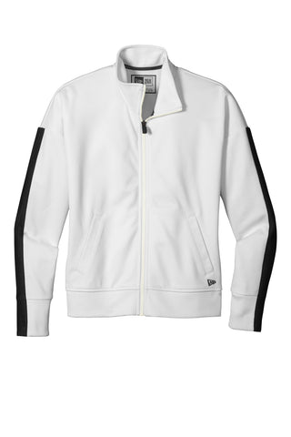 New Era Ladies Track Jacket (White/ Black)