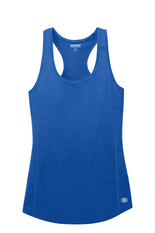 OGIO Ladies Racerback Pulse Tank (Electric Blue)