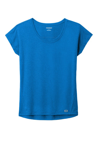 OGIO Ladies Pulse Dolman Tee (Electric Blue)