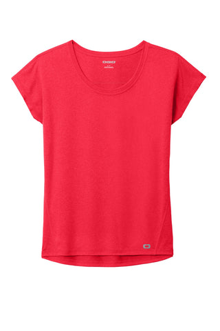 OGIO Ladies Pulse Dolman Tee (Pink Rogue)