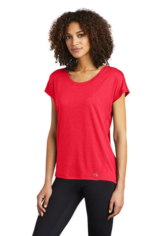 OGIO Ladies Pulse Dolman Tee (Pink Rogue)