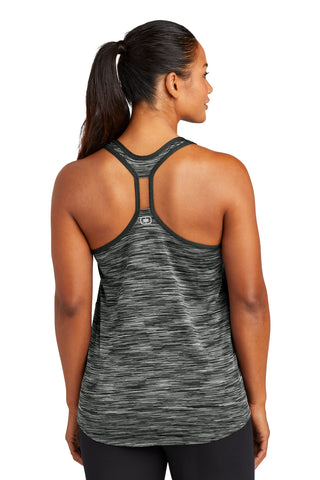 OGIO Ladies Verge Racerback Tank (Blacktop Space Dye)