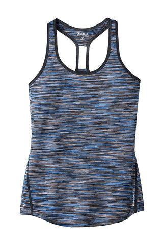 OGIO Ladies Verge Racerback Tank (Electric Blue Space Dye)